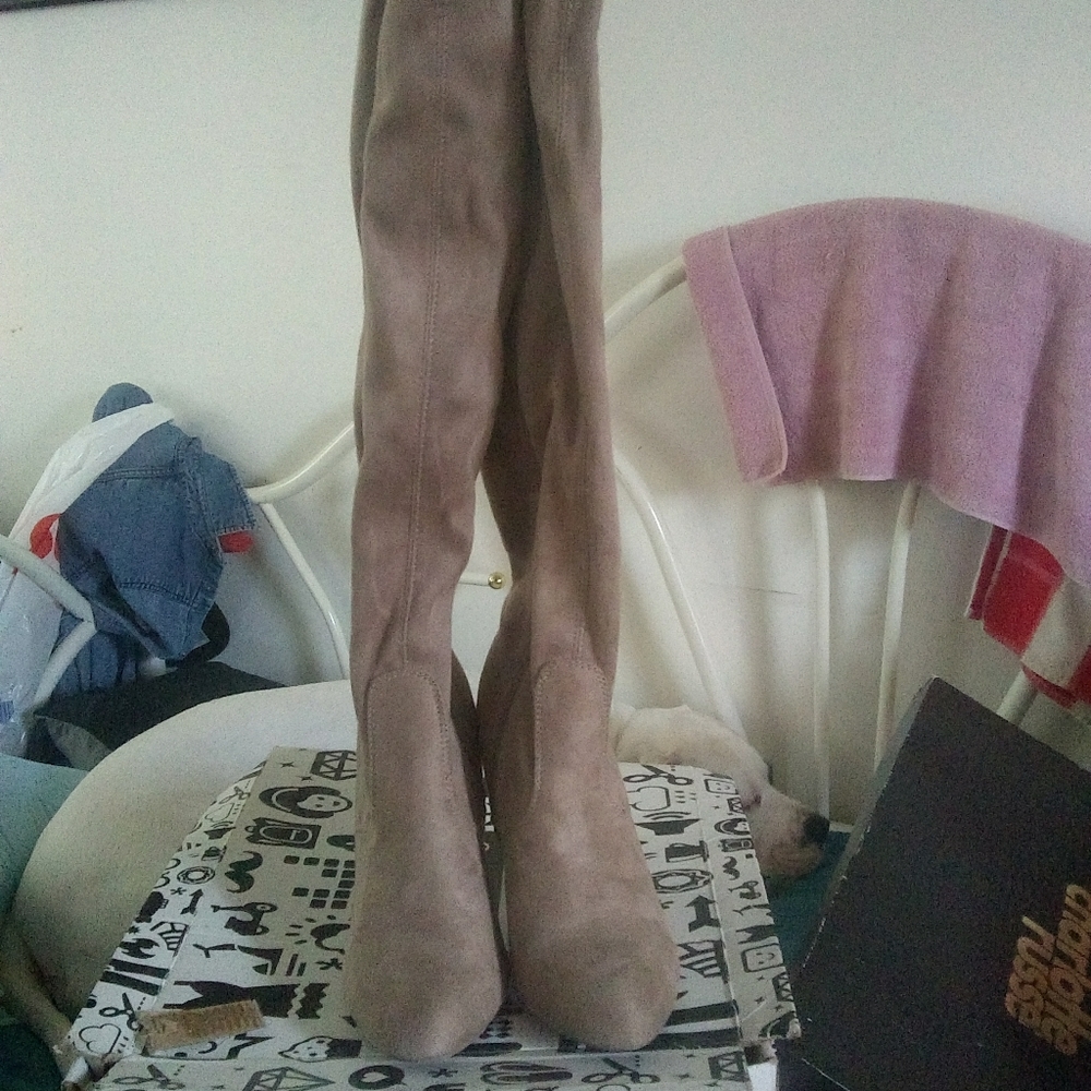 Charlotte Russe size 8 Vivian Taupe